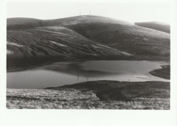 Glen Franka Reservoir, 2026. Fern based developer print on expired Jessops RC G2 Glossy 8"x10" paper.